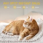 Self Heating Cat Pad Self Warming Cat Bed 27.5" x 18.5" Thermal Cat Mat for Outdoor and Indoor Large Kittens Small Puppy Pets - Image 7