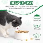 Cat Antibiotics for Infections, Natural Antibiotics for Cats, Antibiotic Pet Supplements Support Immune & Cats Allergy Relief, Cat Multivitamin UTI Drops, All Ages & Breeds, Chicken Flavour,2.02 Fl Oz - Image 5