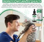 Cat Antibiotics for Infections, Natural Antibiotics for Cats, Antibiotic Pet Supplements Support Immune & Cats Allergy Relief, Cat Multivitamin UTI Drops, All Ages & Breeds, Chicken Flavour,2.02 Fl Oz - Image 10