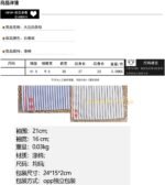 LoudSung Fake Collar Stripe False Dickey Collar Matched Cuffs Sets Detachable Half Shirt Blouse Elegant for Women Girls - Image 8