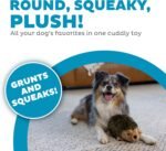 Outward Hound Hedgehogz Plush Dog Toy, Medium - Image 3