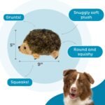 Outward Hound Hedgehogz Plush Dog Toy, Medium - Image 4