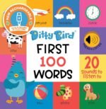 Ditty Bird First 100 Words Interactive Sound Book for Toddlers 1- 3 Speech Therapy Educational Learning Books for 1 Year Old - Image 3