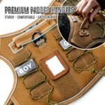 Tactical Dog Harness for Medium Large Breeds, No Pull Dog Harness with ID Card, Reflective Dog Harness with Molle, Easy Control Adjustable Dog Vest for Walking Hiking Training with Handle - Image 7