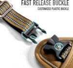 Tactical Dog Harness for Medium Large Breeds, No Pull Dog Harness with ID Card, Reflective Dog Harness with Molle, Easy Control Adjustable Dog Vest for Walking Hiking Training with Handle - Image 10