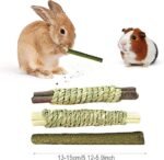 Rabbit Toys, 3 Types Hamster Chew Toys for Teeth Grinding, Improve Dental Health, Best Bunny Toys for Rabbits, Guinea Pigs, Chinchillas, Hamsters - Image 3