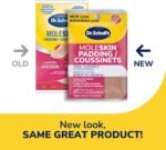 Dr. Scholl's Moleskin Plus Strips (4.13” x 3.35”,) // All-Day Pain Relief and Protection from Shoe Friction with Soft Padding That Conforms to the Foot and Can Be Cut To Any Size - Image 4