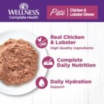 Wellness Complete Health Natural Wet Canned Cat Food, Chicken & Lobster Pate, 12.5-Ounce Can (Pack of 12) - Image 3