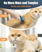oneisall Pet Clipper for Cat Matted and Long Hair, Shaver Quiet Pet Clippers Waterproof Cordless Cat Clippers for Matted Hair with Storage Bag - Image 4