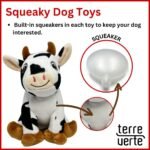 Farmyard Friends Dog Plush Toys, Soft, Washable & Durable, Interactive Squeaky Toys, Perfect for Small, Medium, & Large Breeds, Ensuring Endless Entertainment, 3 Pack Cute Dog Plushies - Image 4