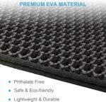 ZuHucpts Large Cat Litter Mat Trapper -120 x 70cmPack of 1 Honeycomb Double Layer Litter Mat -Traps Messes, Easy Clean and Durable, Non Toxic Trapper Rug Suitable for Litter Tray ( Gray ) - Image 9