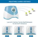 Automatic Dog Ball Thrower Launcher with 12 PCS Tennis Balls,Thrower Distance 10-30ft, Interactive Fetch Machine Toy for Small Dogs (Blue Ball Launcher) - Image 5
