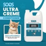 Soos Pets Ultra Crème Conditioner for Dogs and Cats | Natural Dead Sea Minerals | Smoothness, Polish Deeply | Absorbing with Vitamins Essential Oils Natural Ingredients - 4L - Image 4