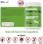 Deley Naturals Probiotics for Dogs - Dog Probiotics Chewable with 6 Digestive Enzymes & 4 Billion CFUs - Probiotic Chews for Dogs Gut Health Diarrhea & Digestion - Digestive Balance Dog Supplements - Image 7