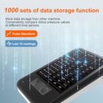 Rechargeable Dog Blood Pressure Monitor, Accurate Veterinary BP Monitoring Machine with 6 Size Cuffs(3-15 cm), Silent Operation Pulse Rate Monitor for Cats Pets Clinic Use,1000 Sets Data Memory - Image 7