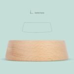 Niteangel Wooden Hamster Feeding Bowl - Small Animal Food Dish for Dwarf Syrian Hamsters Gerbils Mice Degus or Other Similar-Sized Small Pets (Hammy Pattern, for Syrian) - Image 8