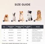 Bedsure Orthopedic Dog Beds Large Sized Dog, Waterproof Memory Foam Pet Bed with Sides, Non-Slip Bottom and Egg-Crate Foam Large Pet Couch Sofa with Washable Removable Corduroy Cover, Brown - Image 7