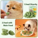 100g Cat Grass Treats, Cat Grass Teething Stick for Hairball Remove and Teeth Cleaning, Edible Cats Grasses Stick Snack - Image 10