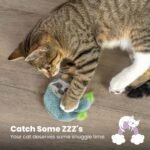 Petstages Purr Pillow Snoozin' Sloth Soothing Plush Cat Toy - Image 8