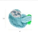 Petstages Purr Pillow Snoozin' Sloth Soothing Plush Cat Toy - Image 9