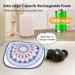 ORSDA Cat Toys Interactive, 4 in 1 Automatic Cat Toy, Hide and Seek, Whack a Mole, Magic Wand, Chasing Feather, with 3Pcs DIY Replacement Feathers, USB Rechargeable - Image 7