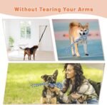 Interactive Dog Bungee Toy Rope Tug War for Pitbull Small Medium Large Dogs, Indoor/Outdoor Tree Hanging Toy for Exercise Solo Play,Spring Pole Interactive Toys with 3 Chew Rope - Image 3