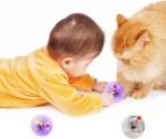 6 Pack Ghost Hunting Cat Balls - Motion Light Up LED Cat Dog Interactive Toys for Activity, Exercise, Interaction - Image 7