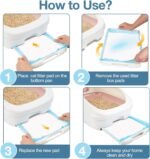 Ownpets Cat Litter Box Pads Small with 6-Layer Leak-Proof Design, Disposable for Easy Cleanup, Super Absorbent, Replacement Pee Pad for Cat, 20 Count - Image 6