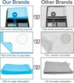 Ownpets Cat Litter Box Pads Small with 6-Layer Leak-Proof Design, Disposable for Easy Cleanup, Super Absorbent, Replacement Pee Pad for Cat, 20 Count - Image 8