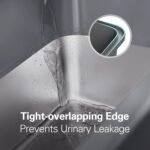 Zarler Stainless Steel Litter Box with Lid, Extra Large Cat Litter Box, XL Large Metal Litter Box for Big Cats with High Sided, Grey (Non-Sticky, Easy to Clean, Anti-Urine Leakage) - Image 5