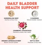 Bladder Chews for Cats UTI - Cat Urinary Tract Support with Cranberry & D-Mannose - Soft Bites for Feline Bladder & Kidney Health Prevention, Salmon - 200 Count - Image 3