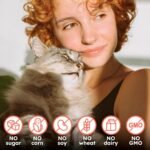 Bladder Chews for Cats UTI - Cat Urinary Tract Support with Cranberry & D-Mannose - Soft Bites for Feline Bladder & Kidney Health Prevention, Salmon - 200 Count - Image 7