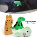 Cat Toys, Interactive Cat Toy for Indoor Cats, Soft and Durable Crinkle Sound Catnip Toys, Catnip Filled Mouse Cat Teething Chew Toy (Pack of 6) - Image 4