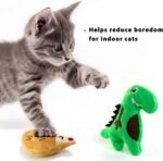 Cat Toys, Interactive Cat Toy for Indoor Cats, Soft and Durable Crinkle Sound Catnip Toys, Catnip Filled Mouse Cat Teething Chew Toy (Pack of 6) - Image 5
