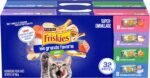 Friskies Greatest Hits Wet Cat Food, Pate Variety Pack 4 Flavours - 156 g Can (32 Pack) - Image 4