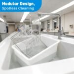 2-Pack Lab Mouse Rat Rodent Cage, PP High Temperature High Pressure with 250 ML Silicone Water Bottle Aluminum Food Retaining Plate for 5-6 Mice or 1-2 Rats (12.59"x8.46"x6.69") - Image 6