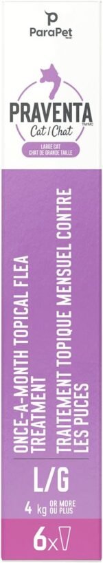 Parapet Praventa for Large Cats - 6 Tubes - Image 3