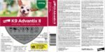 K9 Advantix II Flea and Tick Treatment for Small Dogs weighing less than 4.5 kg (less than 10 lbs.)-2 doses - Image 3