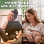 haakaa Manual Breast Pump for Breastfeeding, Silicone, Clear 4oz/100ml - Image 4