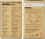 haakaa Manual Breast Pump for Breastfeeding, Silicone, Clear 4oz/100ml - Image 11