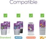 Litter Genie Jumbo Refill Bag - Multi-Layer Refill Bags w/Up to 4 Months of Supply - Compatible w/Standard, Plus, Style, & XL+ Litter Genie Pails - Image 4