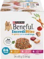 Beneful Incredibites Wet Dog Food for Small Dogs, Real Chicken & Salmon in Gravy Variety Pack - 85 g Can (24 Pack) - Image 3