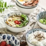 Japanese Style Ceramic Snack Bowls,10 Ounces Salad,Soup,Rice Bowl Set,Vintage Blue and White (Blue&White) - Image 5