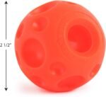 Omega Paw Tricky Treat Ball, Large, Treat Dispensing Dog Toy, Orange - Image 7