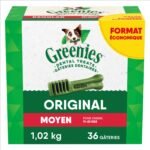 GREENIES Dog Treats Original Regular Natural Dental Care, (36 Treats) 36 oz. Pack - Image 3