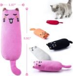 Legendog 5Pcs Catnip Toy, Cat Chew Toy Bite Resistant Catnip Toys for Cats,Catnip Filled Cartoon Mice Cat Teething Chew Toy - Image 7