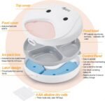 Ownpets Automatic 4 Meals Cat Feeder, Automatic Pet Food Dispenser for Wet and Dry Food with 2 Ice Packs, Auto Feeder for Small Dogs with Timer, Charged by 4pcs AA Batteries only - Image 5