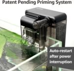 NICREW Slim Aquarium Filter, Quiet Fish Tank HOB Filters for up to 5 Gallon Aquariums, Adjustable Flow, 42 GPH, 3W - Image 5