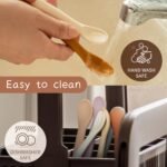 Moonkie Silicone Baby Spoons Set of 4, Two Sizes Feeding Spoon for First Stage 4+ Months, Baby Utensils with Case, Toddler Led Weaning Spoons, Bendable, Chewproof & Boil-Proof - Image 7