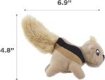 Outward Hound Squeakin' Squirrels Plush Replacement Dog Toys - 3 Pack - Image 7